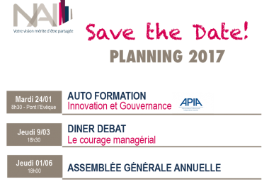 Planning 2017 - Save the Date